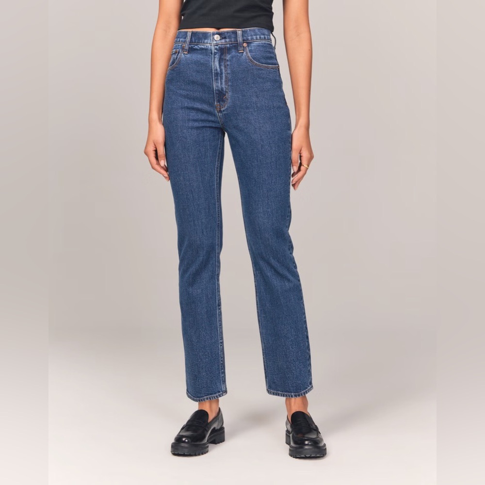 Abercrombie The Ankle Ultra High Rise Jean